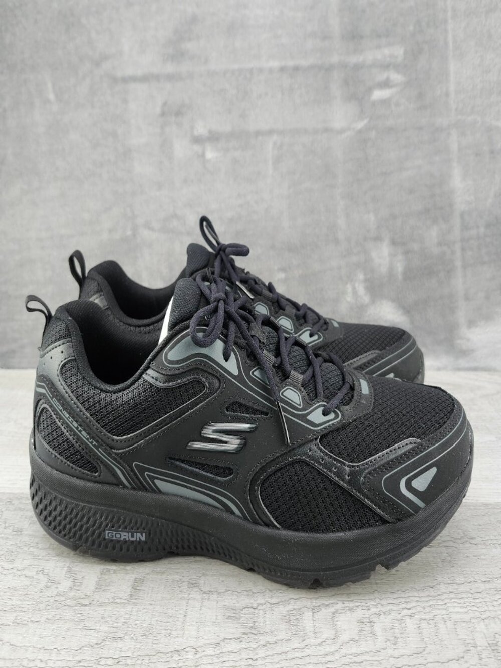 Skechers GoRun Performance Ortholite Men Size 12 (EU 45.5) Black  ***Tried On**